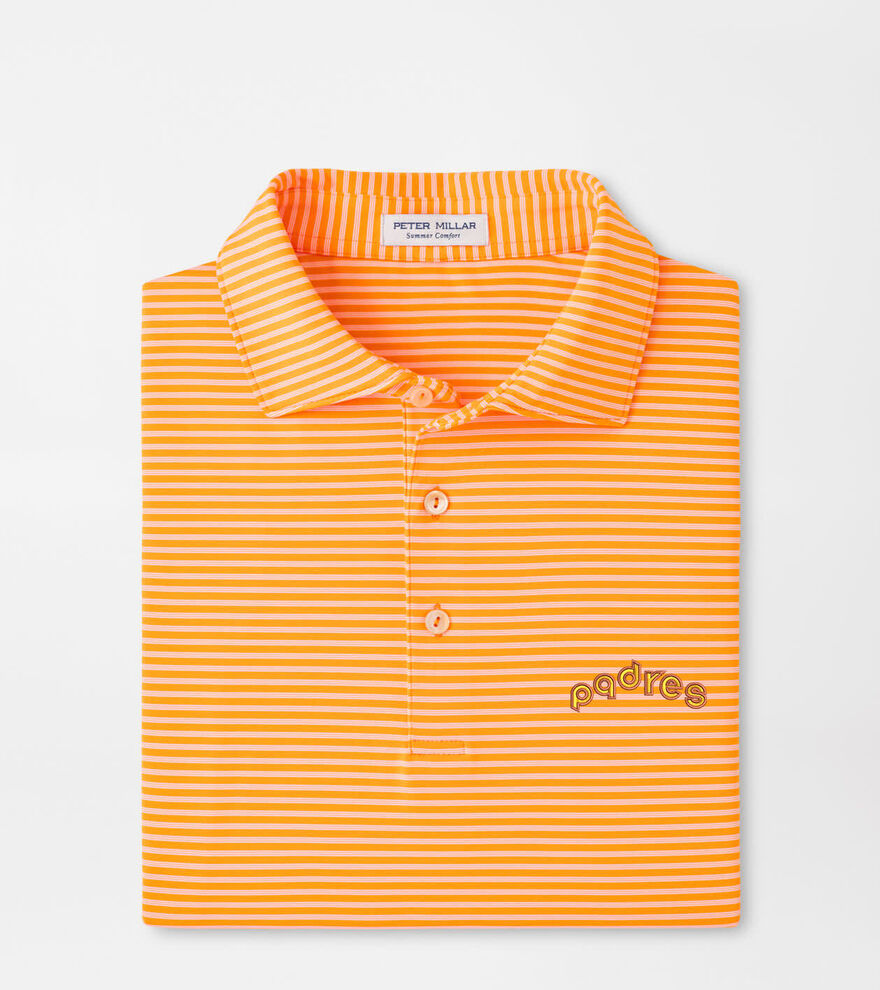 Cooperstown San Diego Padres Tiebreaker Performance Jersey Stripe Polo