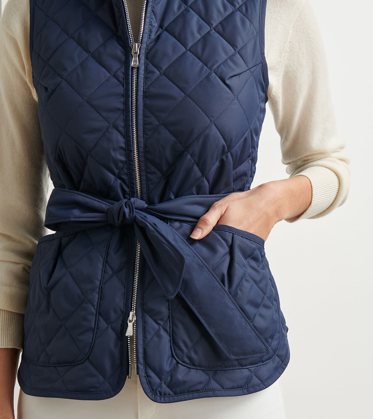Scout Diamond Quilted Travel Vest | Women's Outerwear | Peter Millar