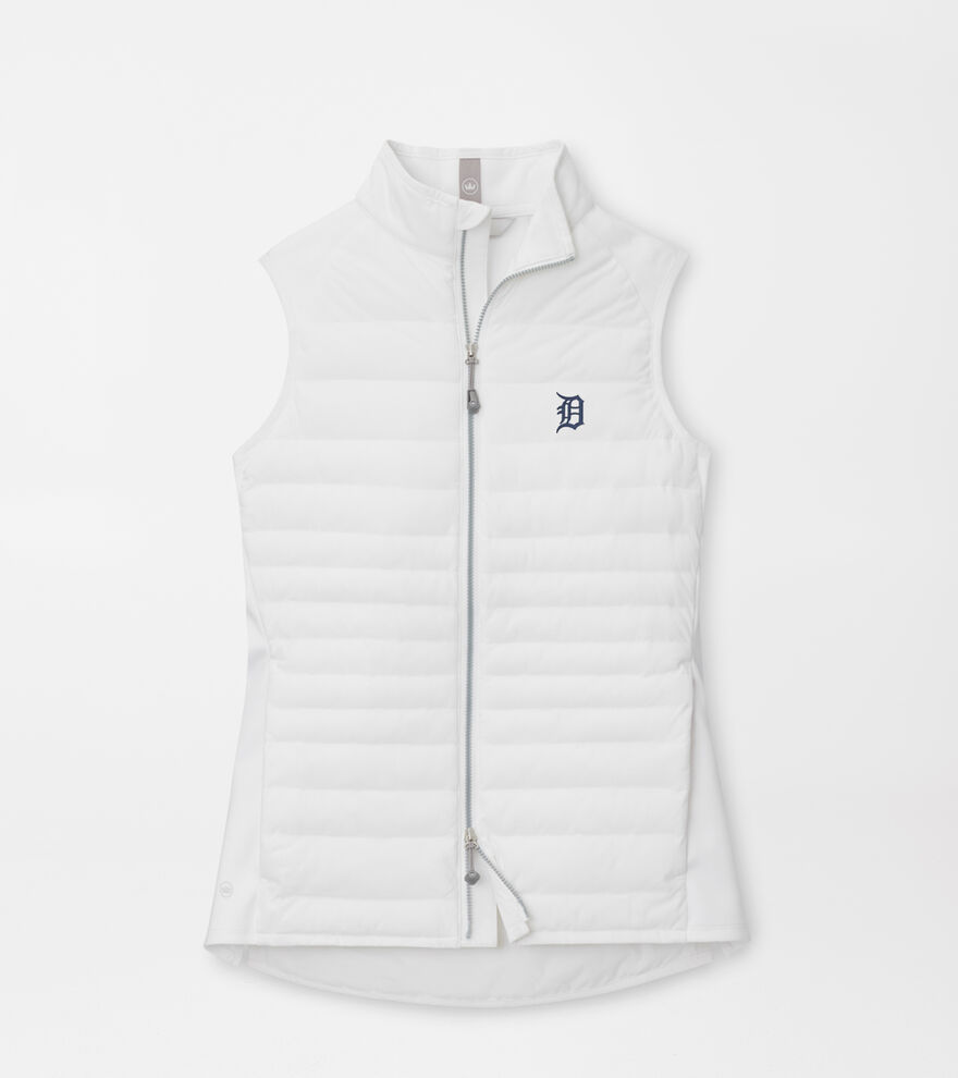 Detroit Tigers Women's Fuse Hybrid Vest image number 1