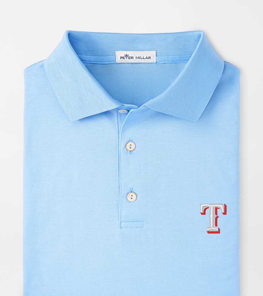 Texas Rangers Solid Cotton Polo