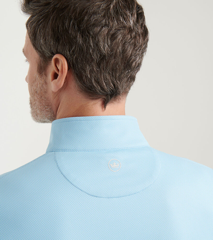 Perth Birdseye Performance Quarter-Zip image number 4