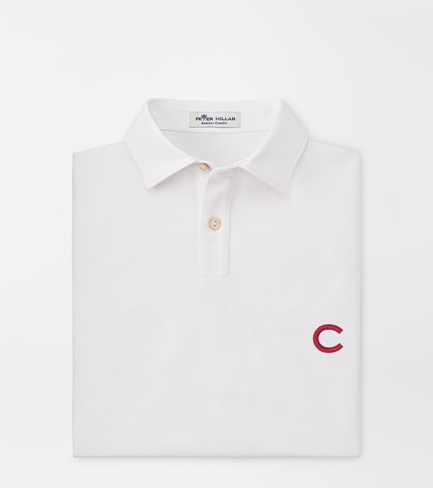 Colgate Youth Solid Performance Jersey Polo image number 1