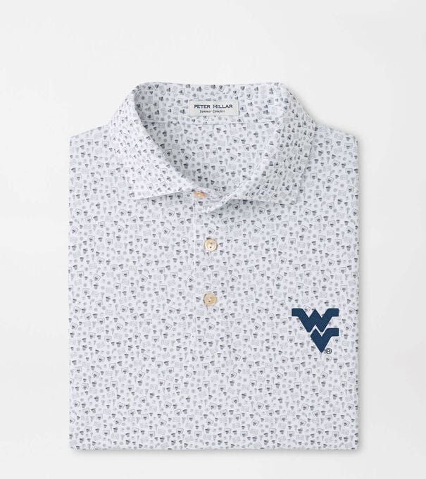 West Virginia Buzzer Beater Performance Jersey Polo