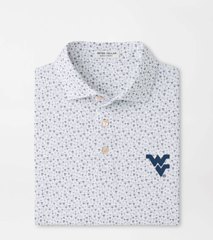 West Virginia Buzzer Beater Performance Jersey Polo