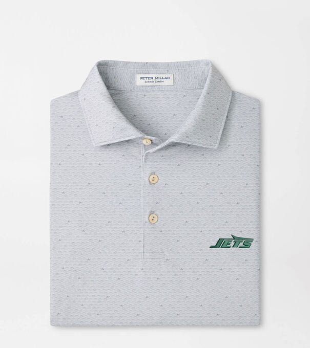 New York Jets On The Ball Performance Jersey Polo
