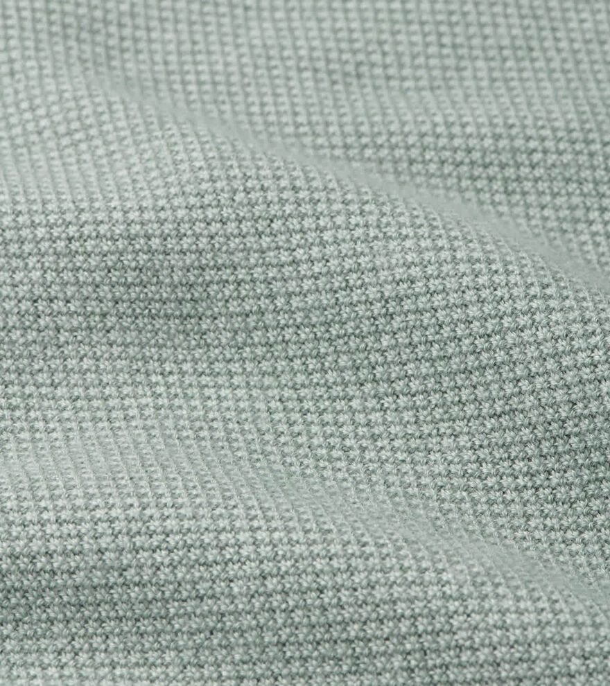 Voyager Cashmere-Silk Saddle Shoulder Quarter Zip image number 5