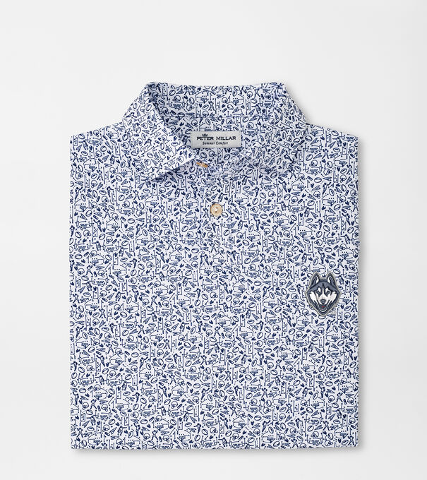 UConn Huskies Youth Performance Jersey Polo