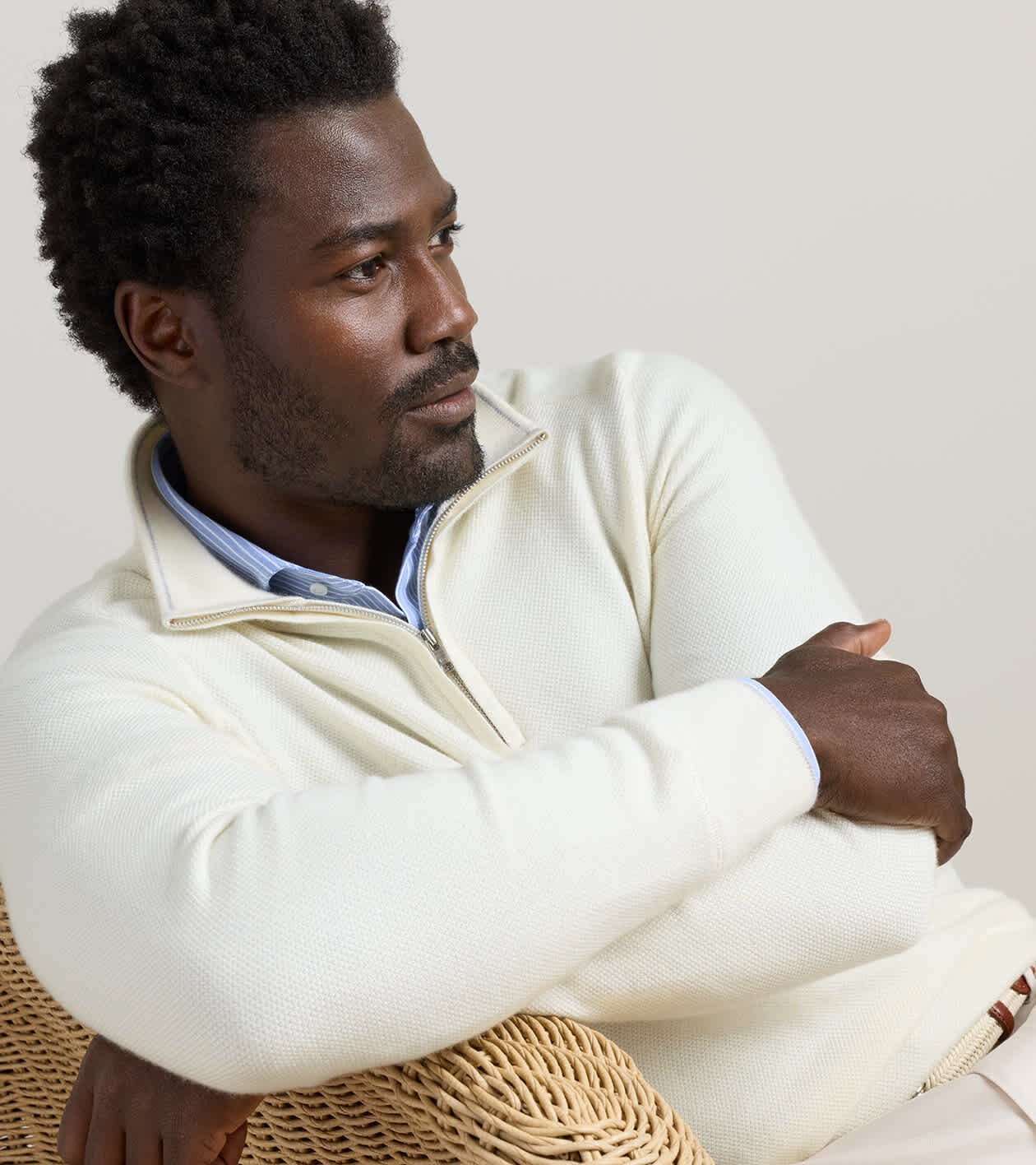 ニット+セーター Cashmere Silk Knit Pullover Mara Handknit Cashmere Silk Sweater – Gorsuch