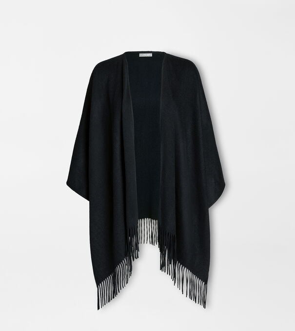 Pure Cashmere Woven Cape
