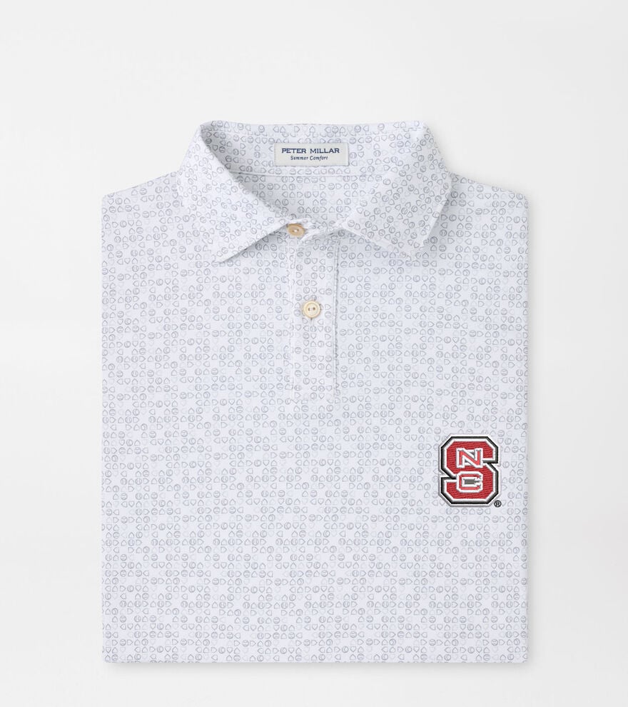 NC State Bases Loaded Youth Performance Jersey Polo image number 1