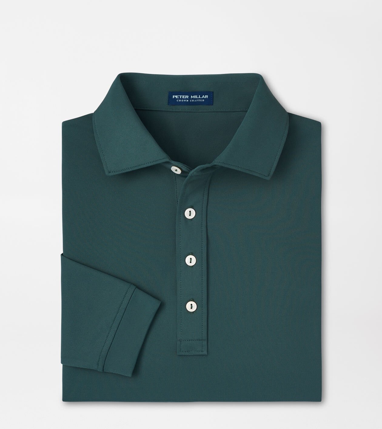 Soul Long Sleeve Performance Mesh Polo Men s Polos Peter Millar