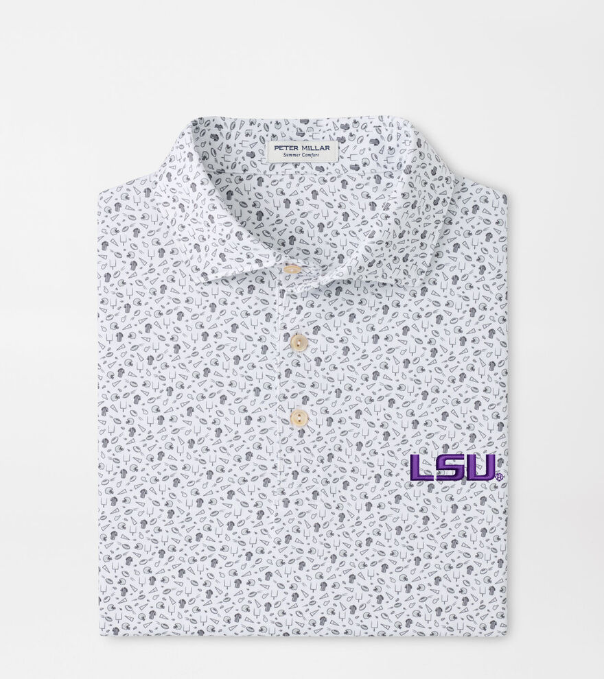 LSU Kick Off Performance Jersey Polo image number 1