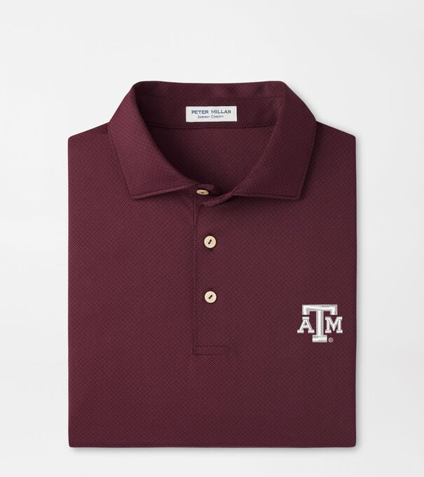Texas A&M Hugo Performance Jersey Polo