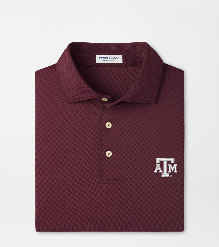 Texas A&M Hugo Performance Jersey Polo image number 1
