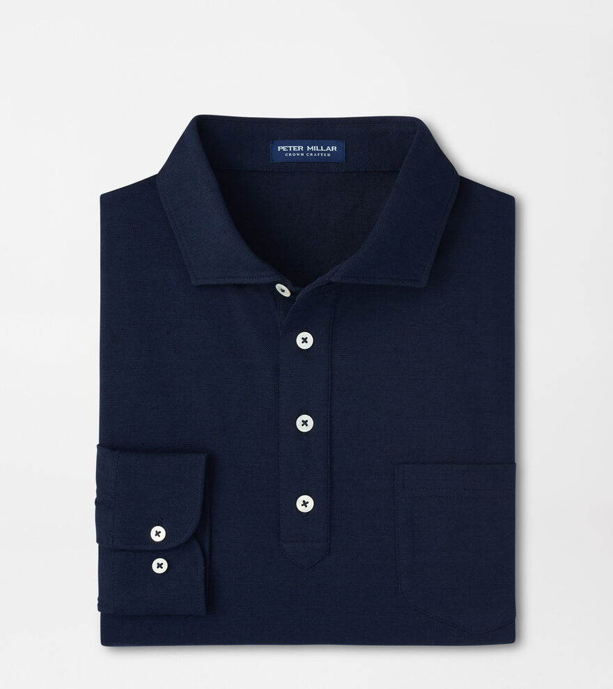 Landon Long-Sleeve Polo image number 1