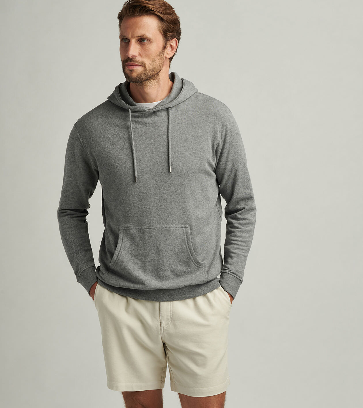 Uo rare breed washed grey hoodie hotsell