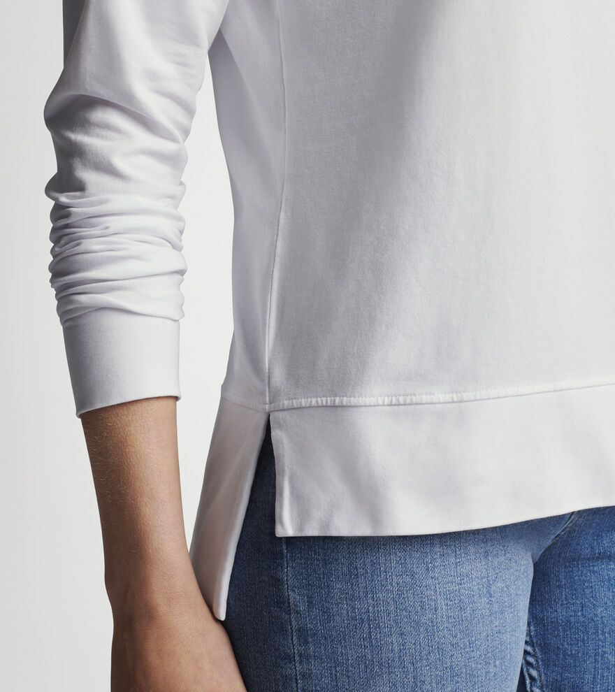 Lava Wash Jersey Collared Popover image number 5