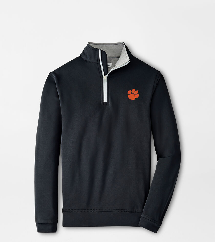 Clemson Youth Perth Performance Quarter-Zip image number 1