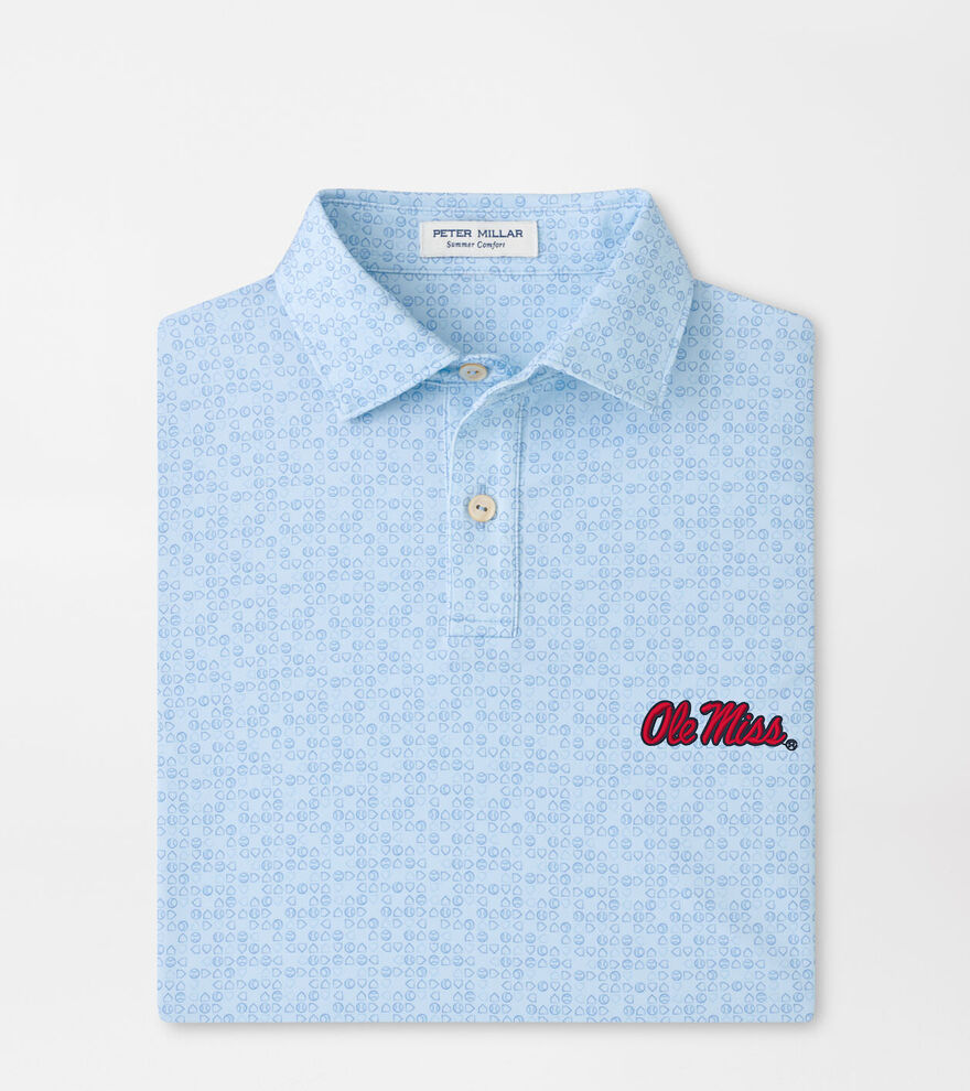 Ole Miss Bases Loaded Youth Performance Jersey Polo image number 1