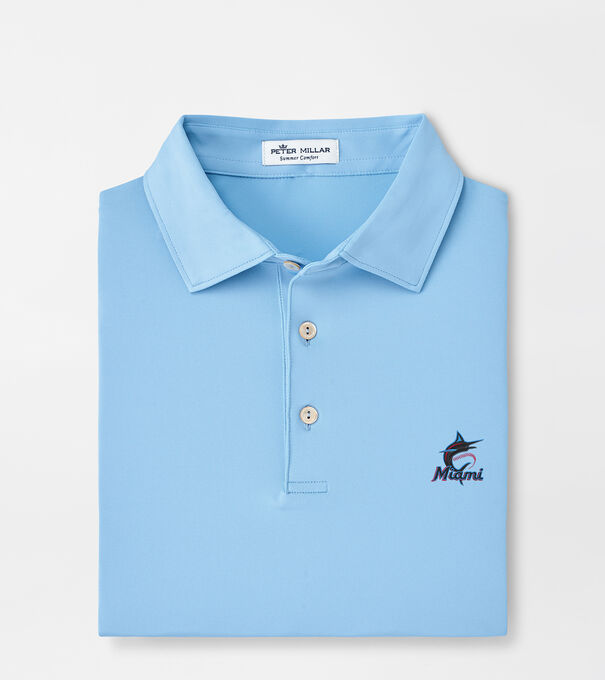Miami Marlins Performance Polo