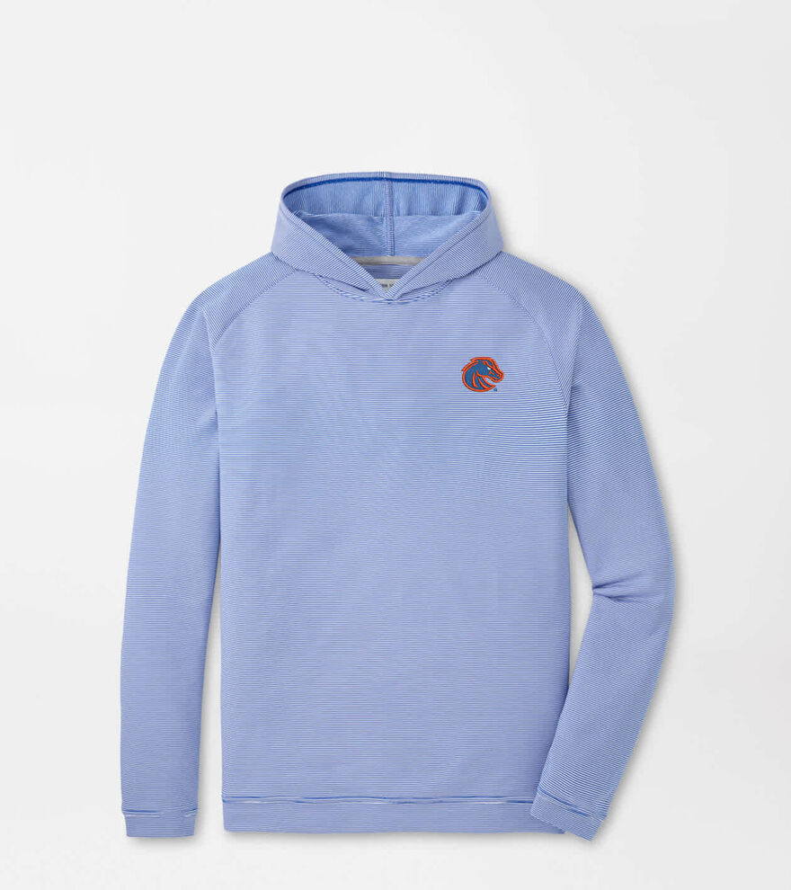 Boise State Pine Sugar Stripe Performance Hoodie