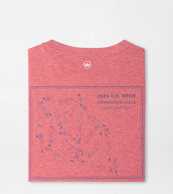 126th U.S. Open Course Map T-Shirt - Alternate Image 1