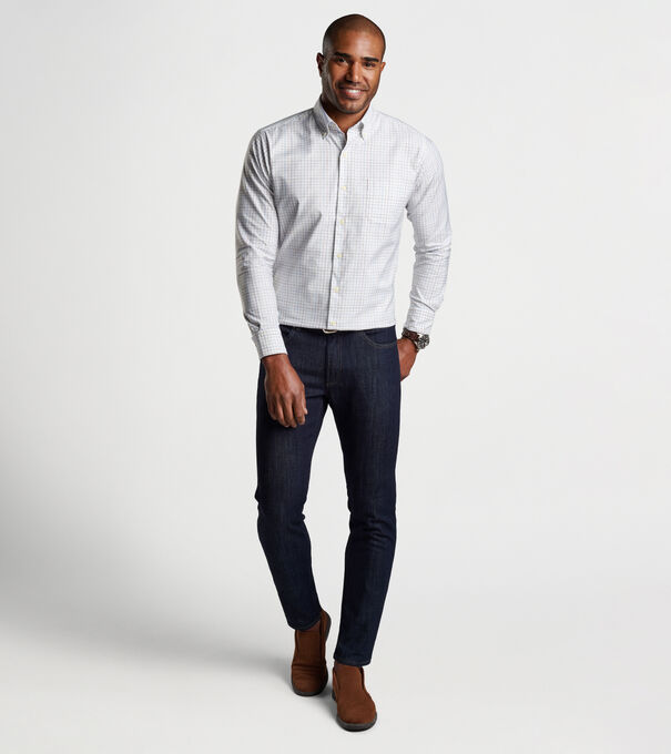 Fenton Cotton-Stretch Sport Shirt