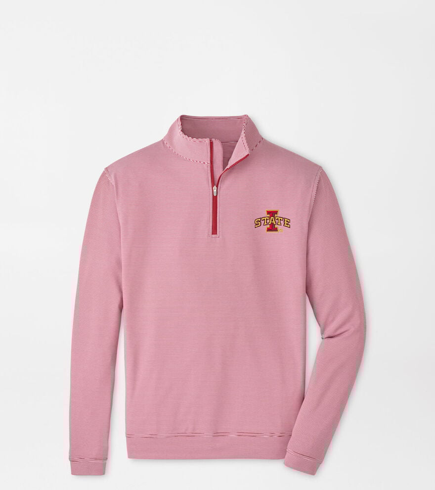 Iowa State Perth Sugar Stripe Performance Quarter-Zip image number 1