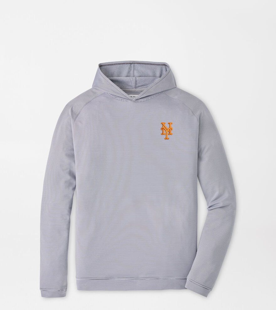 New York Mets Pine Sugar Stripe Performance Hoodie image number 1