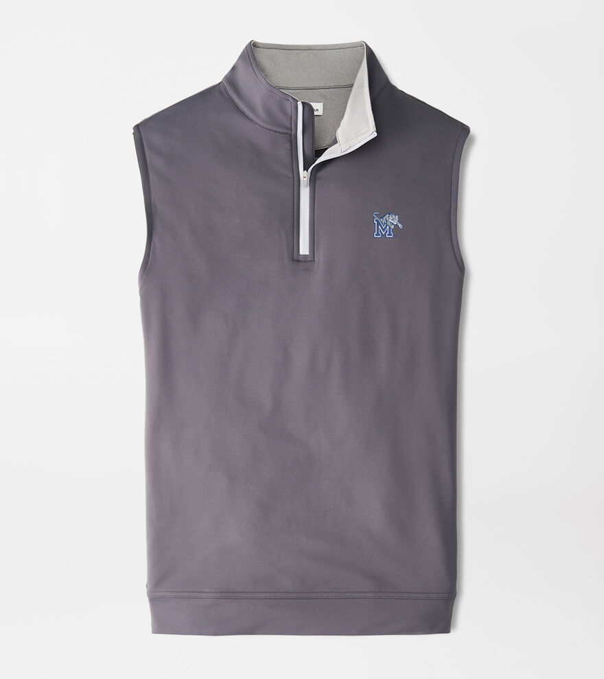 Memphis Galway Stretch Loop Terry Quarter-Zip Vest image number 1