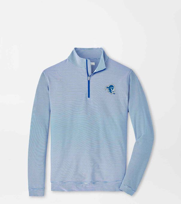 Seton Hall Perth Sugar Stripe Performance Quarter-Zip