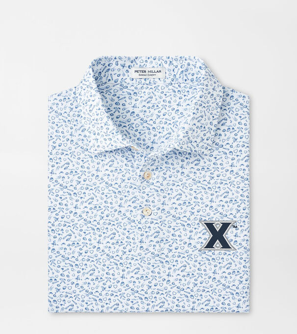 Xavier Batter Up Performance Jersey Polo