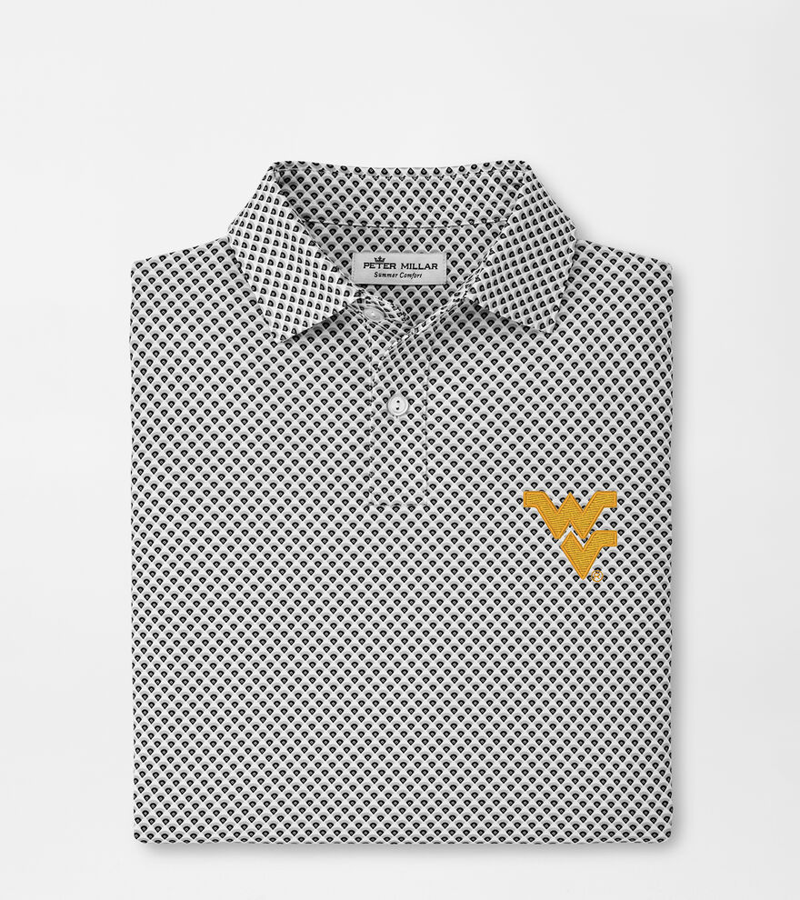 West Virginia Youth Performance Jersey Polo image number 1