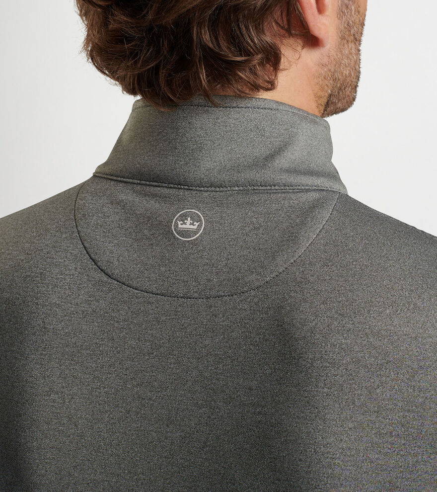 Perth Mélange Performance Quarter-Zip image number 5