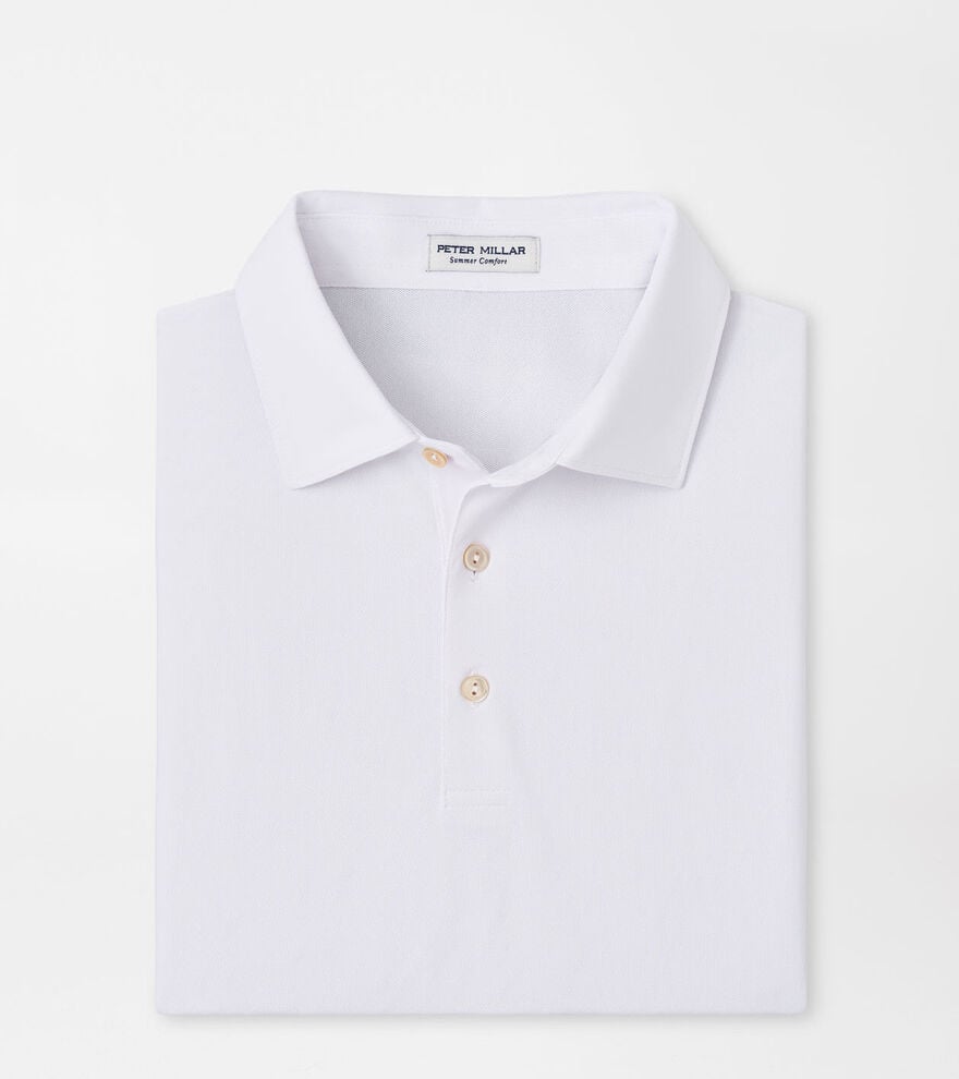 Solid Performance Mesh Polo image number 1