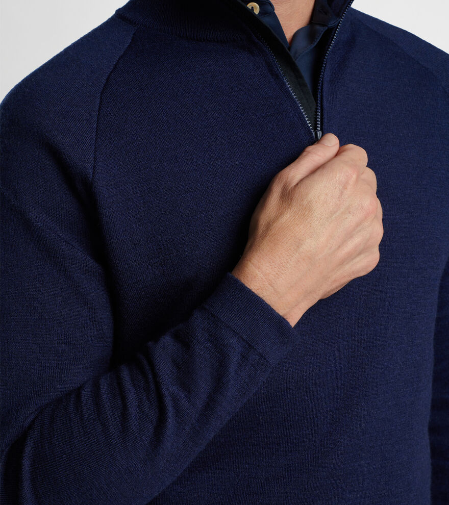 Holmes Quarter-Zip Sweater image number 4