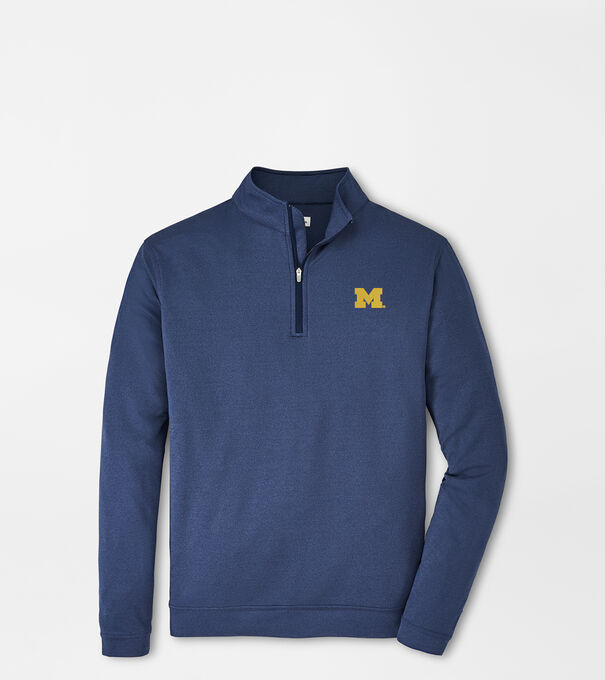 Michigan Perth Mélange Performance Quarter-Zip