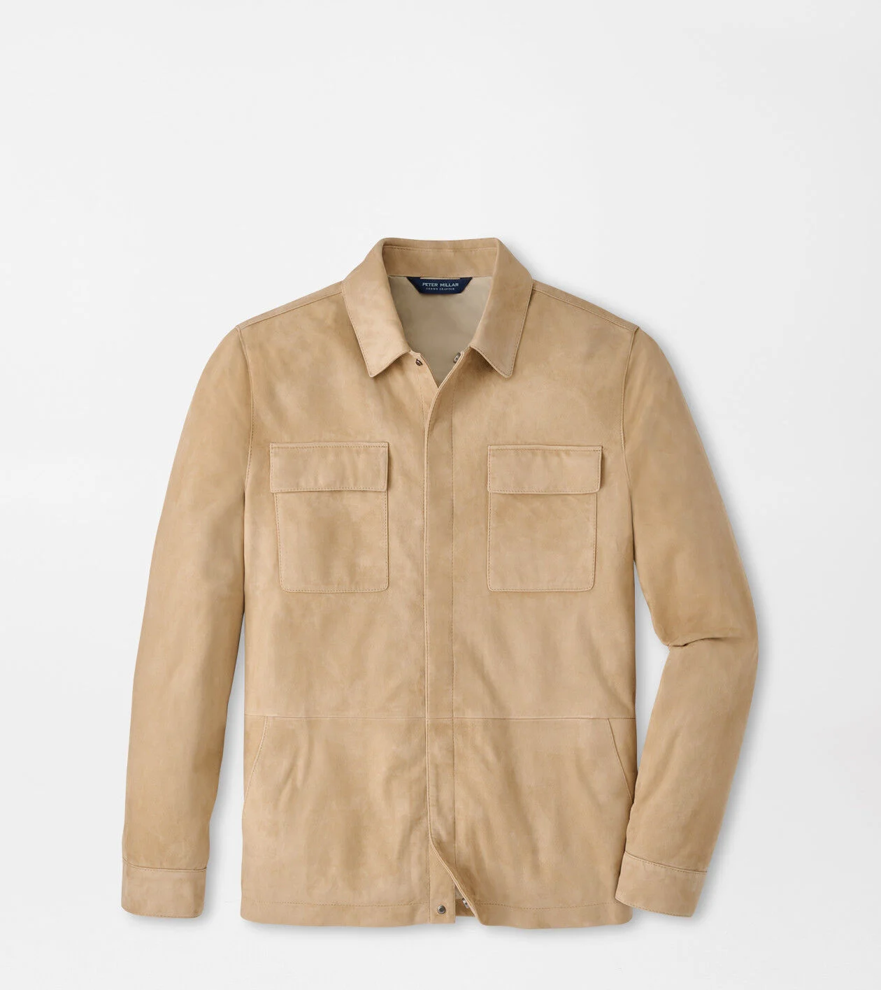 Featherweight Suede Shirt Jacket | Men's Jackets & Coats | Peter