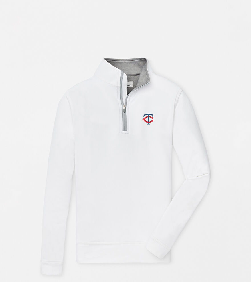 Minnesota Twins Youth Perth Performance Quarter-Zip image number 1