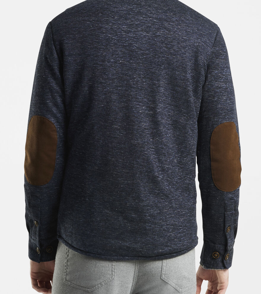 Slub Cotton-Linen Shirt Jacket image number 3