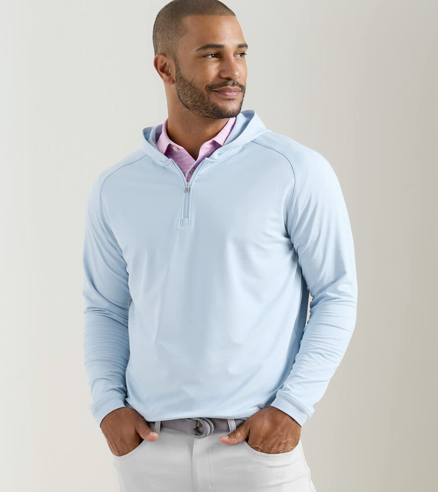 Pine Performance Quarter-Zip Hoodie image number 2