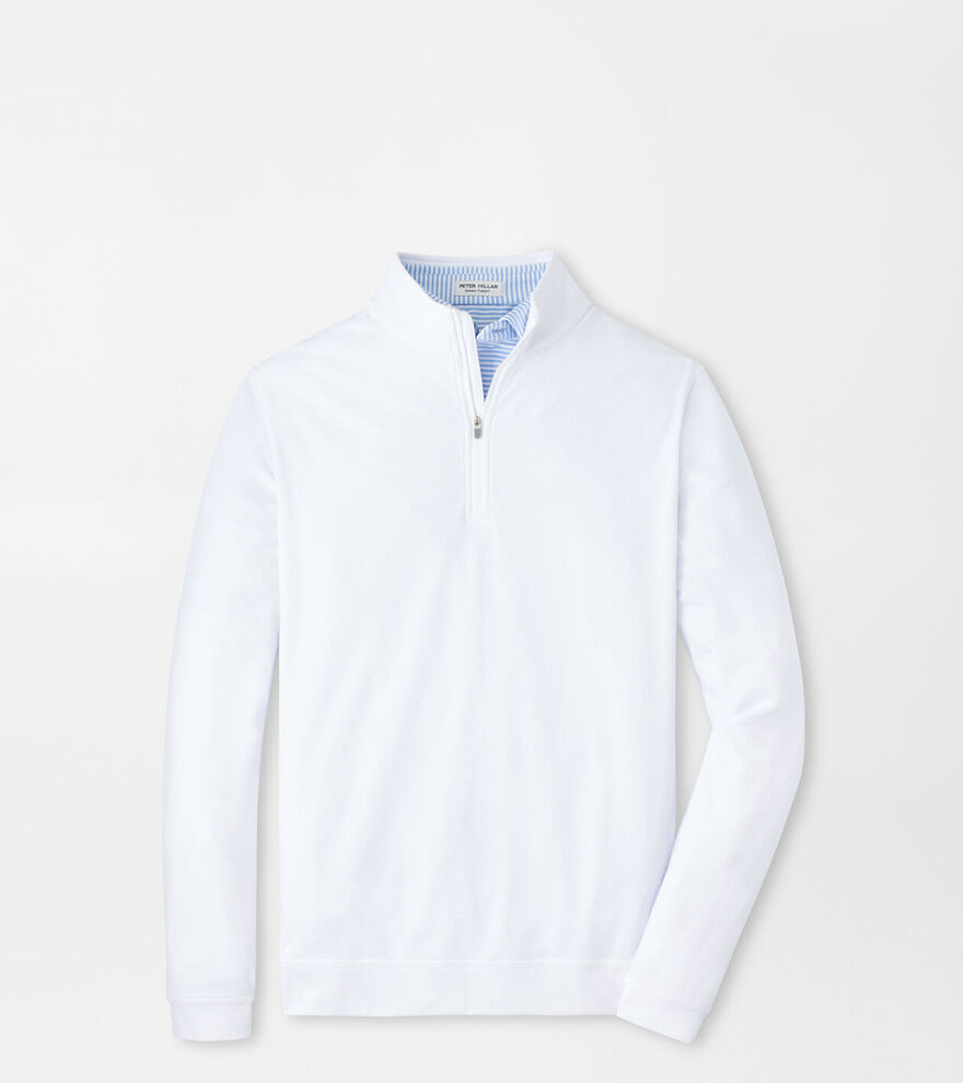 Perth Cross-Hatch Performance Quarter-Zip image number 1