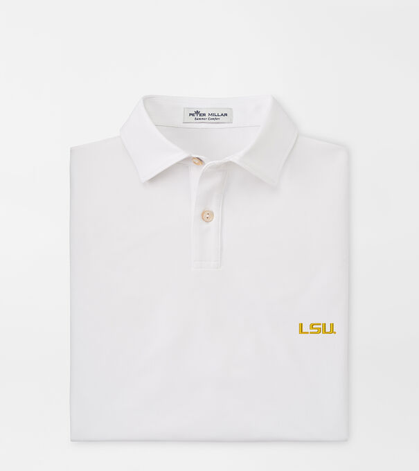 LSU Youth Solid Performance Jersey Polo