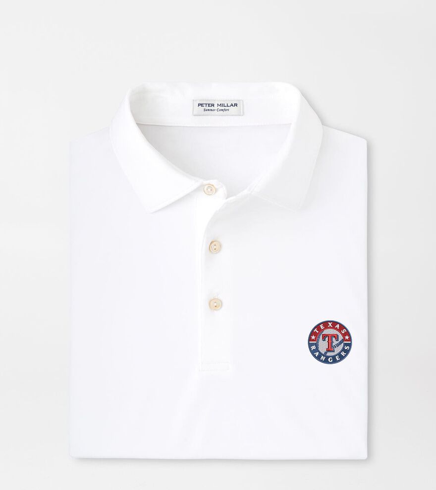 Cooperstown Texas Rangers Solid Performance Jersey Polo