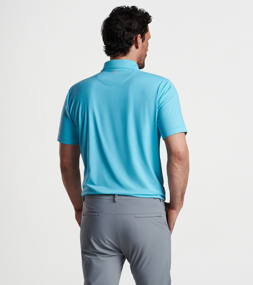 Regent Geo Performance Jersey Polo image number 3