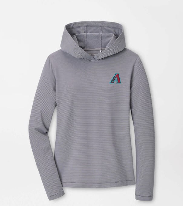 Arizona Diamondbacks Women's Pine Sugar Stripe Performance Hoodie