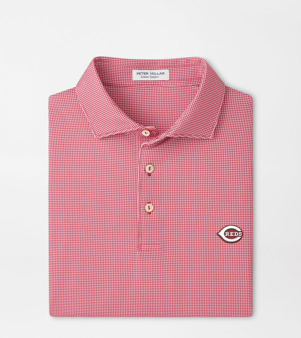 Cincinnati Reds Border Performance Jersey Polo