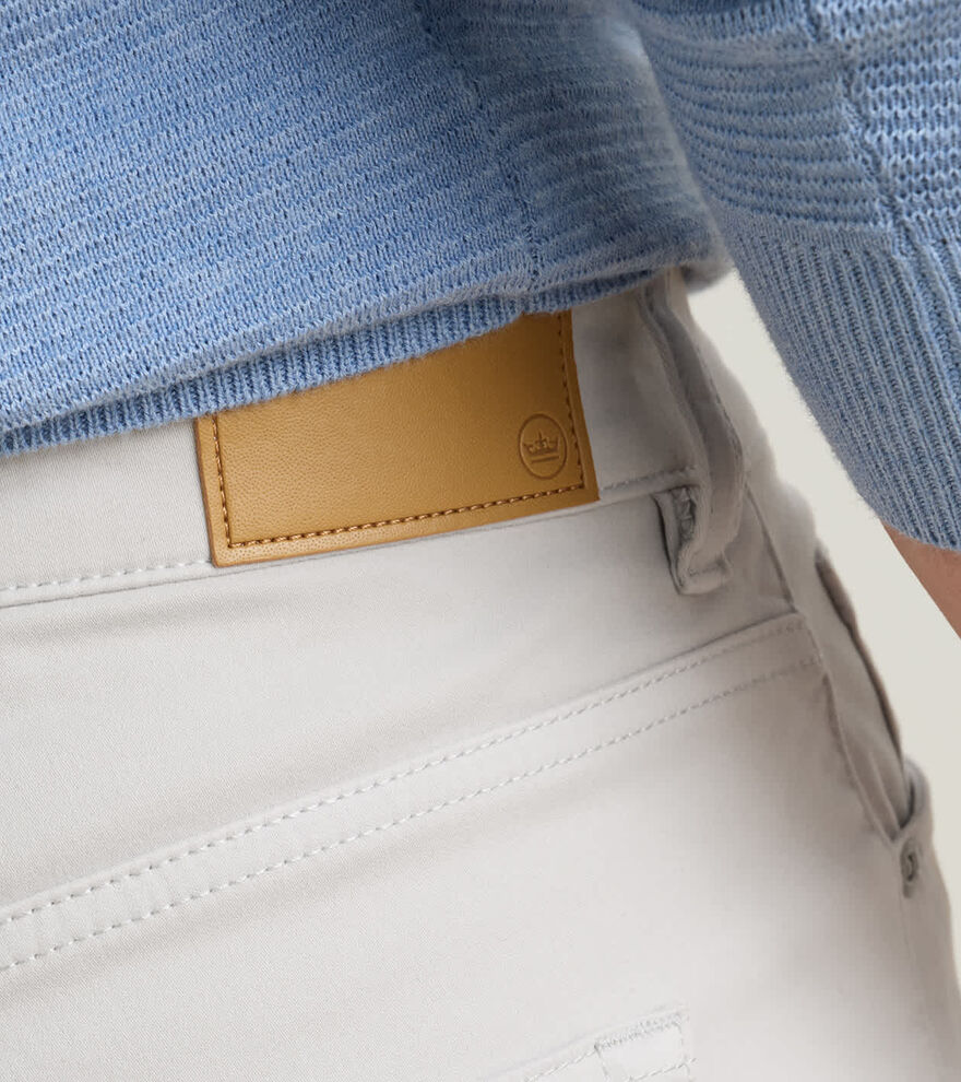 Signature Sateen Five-Pocket Pant image number 4