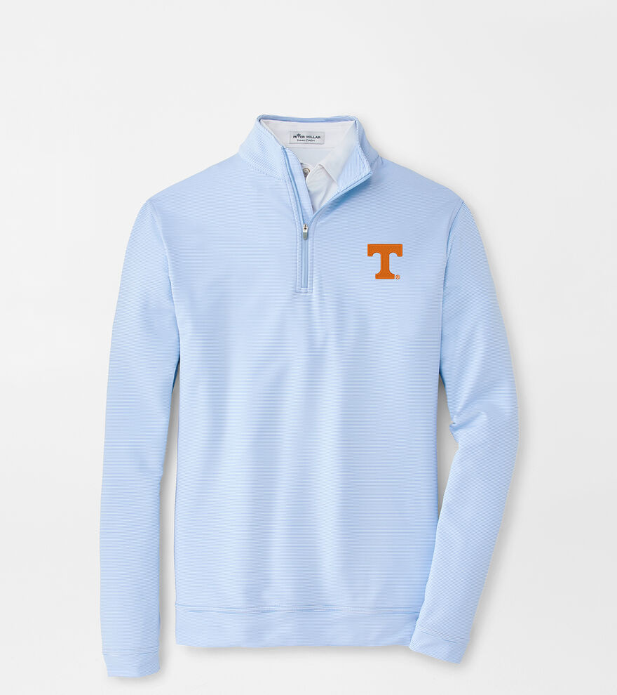 Tennessee Perth Sugar Stripe Performance Quarter-Zip image number 1