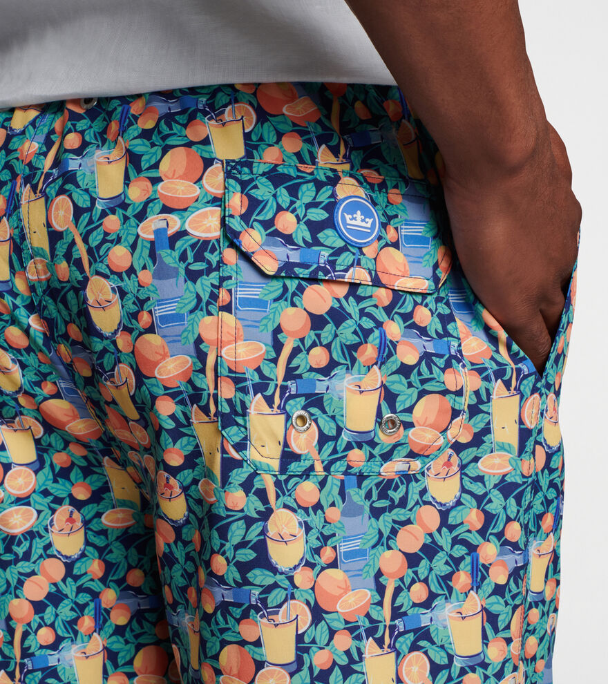 Summertime Screwdriver Swim Trunk image number 4